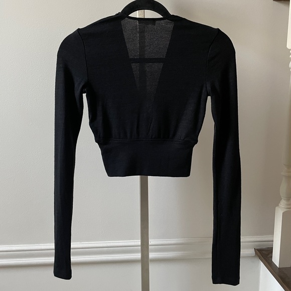 Wilfred Free Brigitte t-shirt black sz XS - Picture 4 of 5